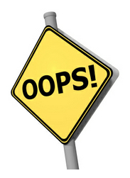 Oops: Errors and Omissions